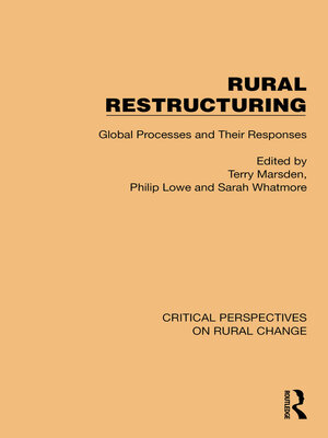 cover image of Rural Restructuring